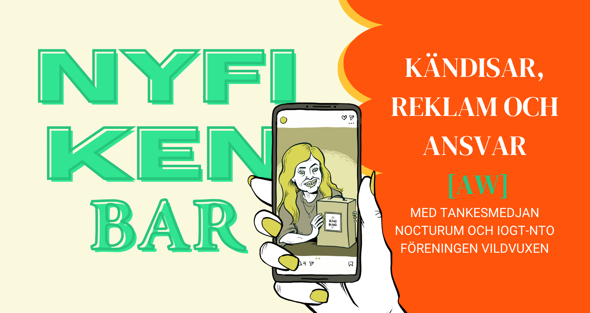 NYFIKEN BAR: Kändisar, reklam och ansvar