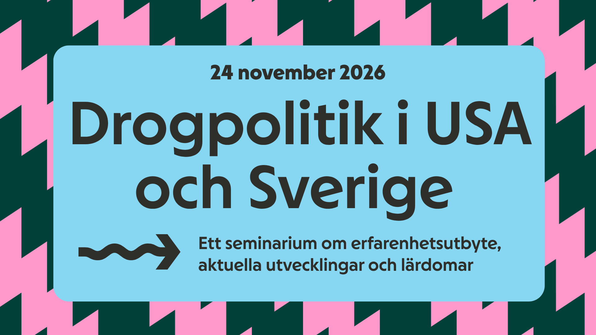 Drogpolitik i USA & Sverige